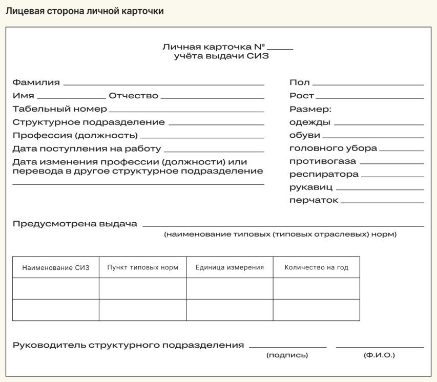 Порядок выдачи, эксплуатации, замены и списания СИЗ — Трудовая оборона